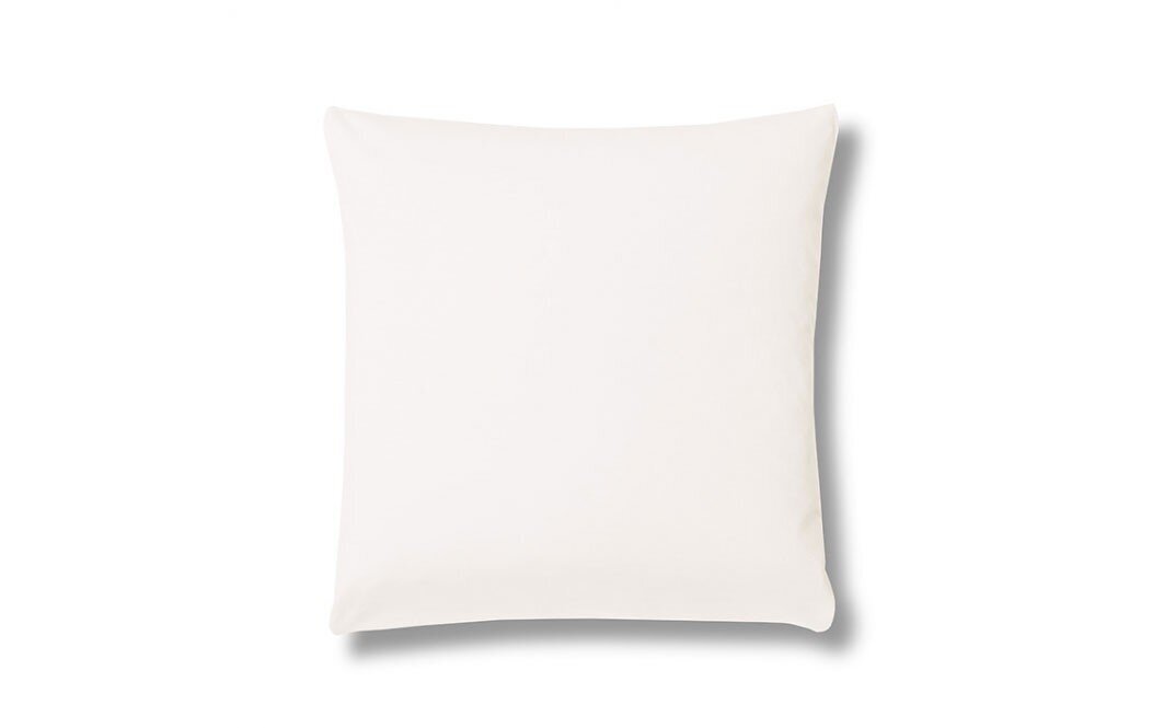 Jersey spilvendrāna balta 40 cm x 40 cm цена и информация | Dekoratīvie spilveni un spilvendrānas | 220.lv