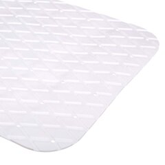 Нескользящий коврик для душа 5five Белый PVC (69 x 39 cm) цена и информация | Аксессуары для ванной комнаты | 220.lv