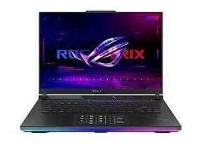 Notebook|ASUS|ROG Strix|G634JZ-NM002W|CPU i9-13980HX|2200 MHz|16&quot;|2560x1600|RAM 32GB|DDR5|4800 MHz|SSD 1TB+1TB|NVIDIA GeForce RTX 4080|12GB|ENG|NumberPad|Windows 11 Home|Black|2.7 kg|90NR0C81-M002F0 Портативный компьютер цена и информация | Ноутбуки | 220.lv