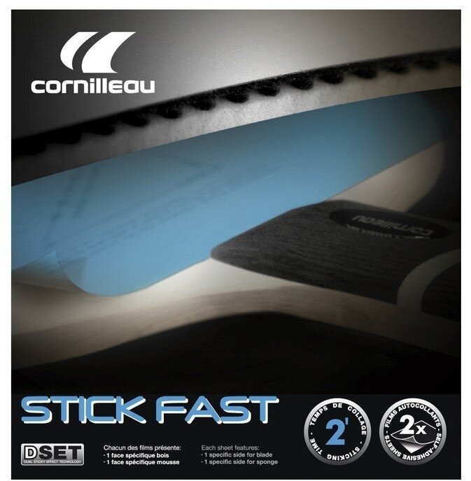 Galda tenisa rakešu līmēšanas paliktņi Cornilleau Stick Fast (2 gab.) цена и информация | Galda tenisa raketes, somas un komplekti | 220.lv