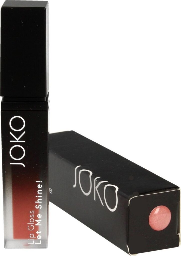 Lūpu spīdums Joko Let Me Shine! nr 05, 5.3 ml cena un informācija | Lūpu krāsas, balzāmi, spīdumi, vazelīns | 220.lv