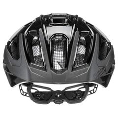 Велосипедный шлем Uvex Quatro, черный цвет цена и информация | Шлемы | 220.lv