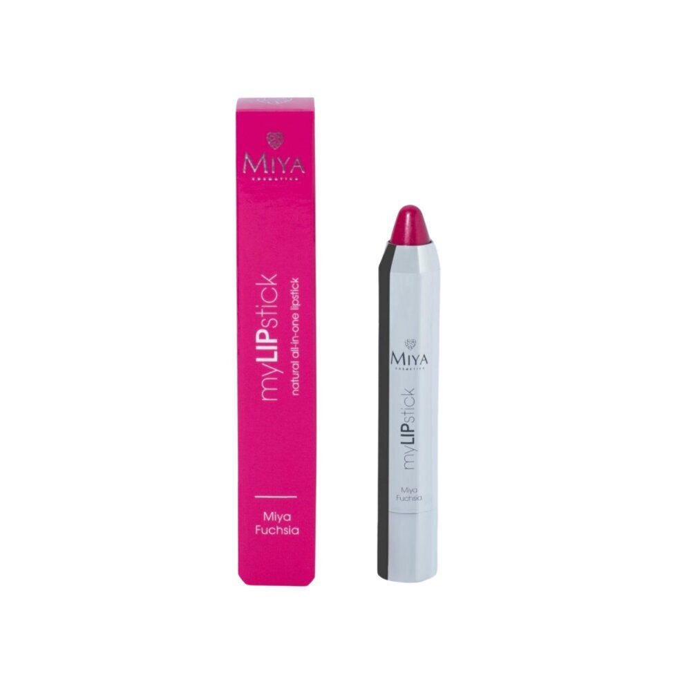 Lūpu krāsa Miya My Lip Stick All-In-One Fuchsia, 2,5 g cena un informācija | Lūpu krāsas, balzāmi, spīdumi, vazelīns | 220.lv