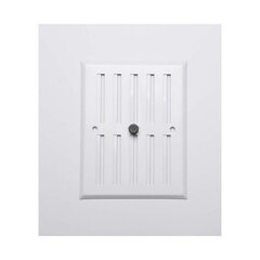Režģis Fepre Regulējams Alumīnijs Balts (17 x 13 cm) cena un informācija | Ventilatori vannas istabai | 220.lv