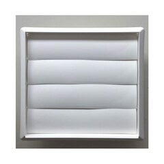 гриль Fepre замурованный Светло-серый PVC (16,5 x 18,5 cm) цена и информация | Вентиляторы для ванной | 220.lv