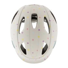 Детский велосипедный шлем Uvex Oyo Egg Dots, бежевый цвет цена и информация | Шлемы | 220.lv