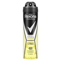 Izsmidzināms dezodorants vīriešiem Rexona Citrus, 6 x 150 ml cena un informācija | Rexona Smaržas, kosmētika | 220.lv