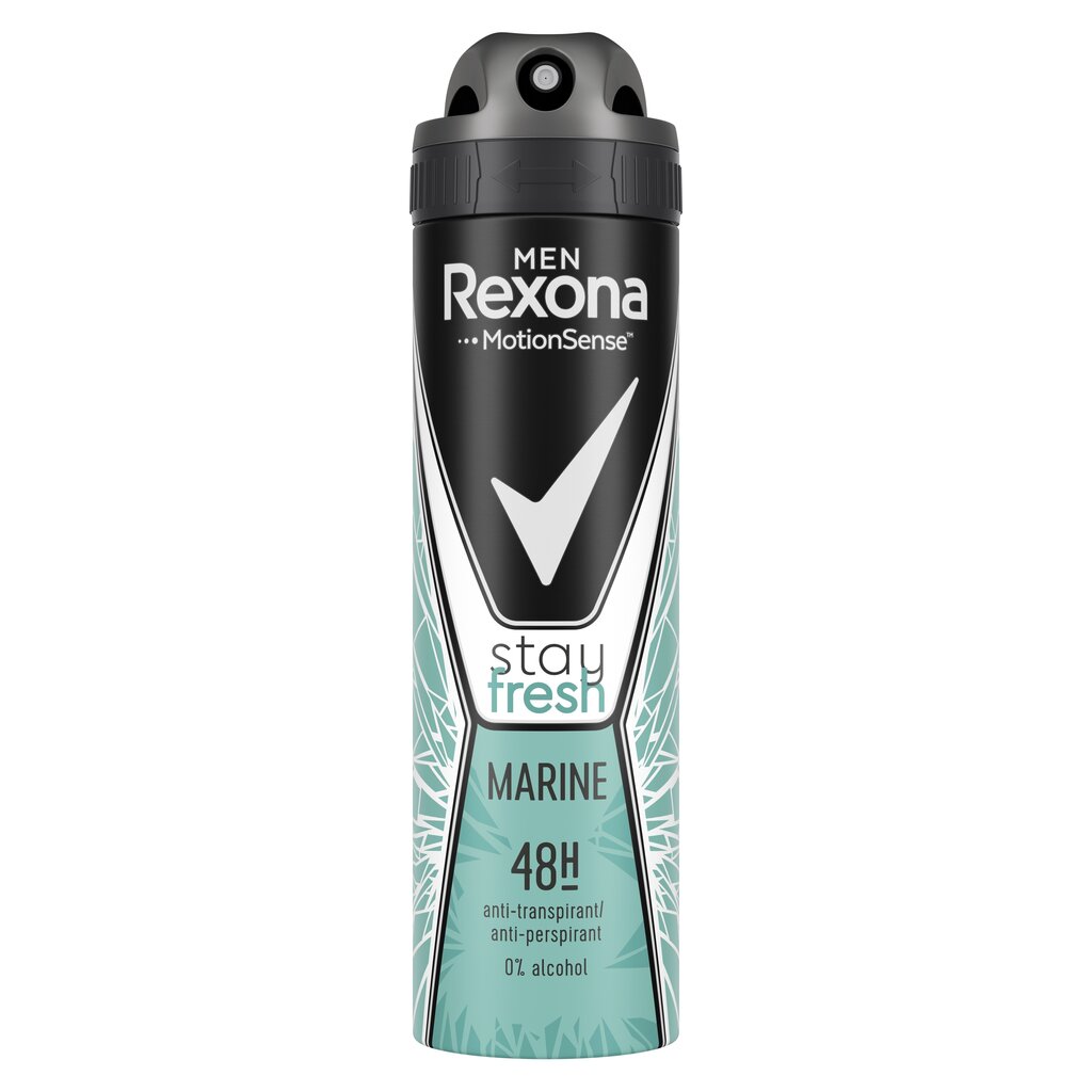 Izsmidzināms dezodorants vīriešiem Rexona Marine, 6 x 150 ml cena un informācija | Dezodoranti | 220.lv