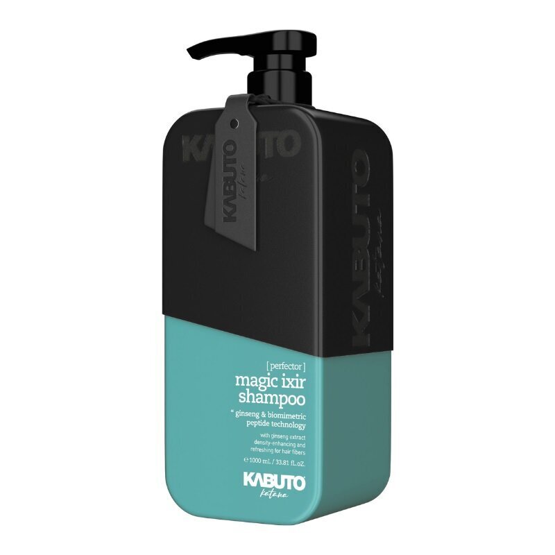 Atjaunojošs matu šampūns Kabuto Katana Magic Ixir, 1000ml cena un informācija | Šampūni | 220.lv