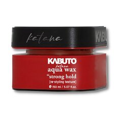 Средство для моделирования волос Kabuto Katana Aqua Wax Red Strong Hold, 150мл цена и информация | Средства для укладки волос | 220.lv