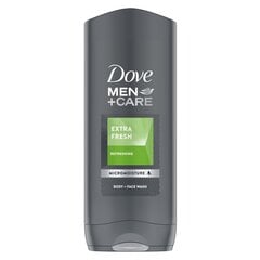 Dove Men Extra Fresh Shount Gel, 400 мл, 6 набор упаковки цена и информация | Масла, гели для душа | 220.lv
