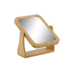 Palielināmais Spogulis DKD Home Decor 21,7 x 5,5 x 21,5 cm Dabisks cena un informācija | Vannas istabas aksesuāri | 220.lv