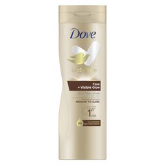 Ķermeņa losjons Dove Tanning Glow Dark, 6 x 400 ml cena un informācija | Ķermeņa krēmi, losjoni | 220.lv