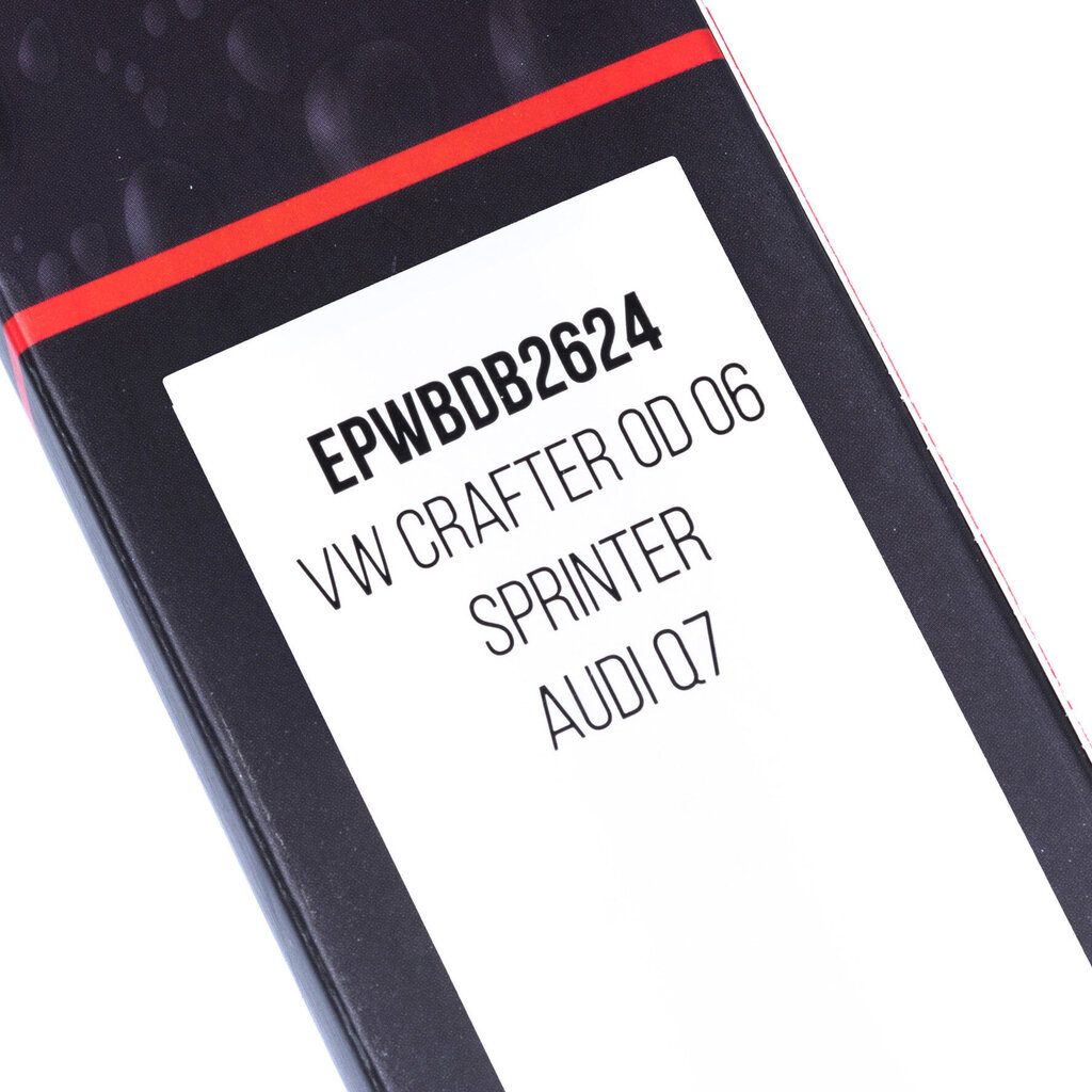 Logu slotiņas EinParts EPWBDB2624 660/610mm komplekts 2 gabali цена и информация | Logu slotiņas | 220.lv