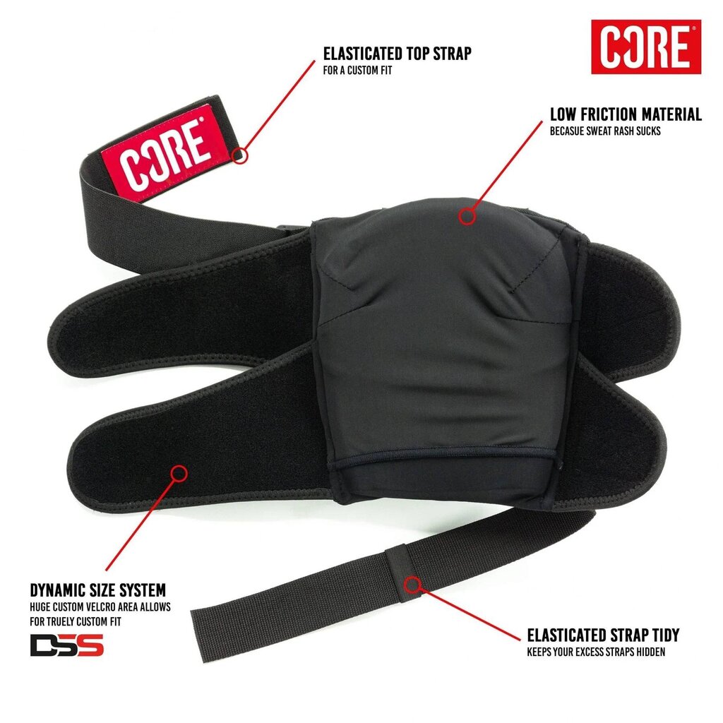 Ceļu sargi CORE Pro Park Knee Pads S cena un informācija | Aizsargi | 220.lv