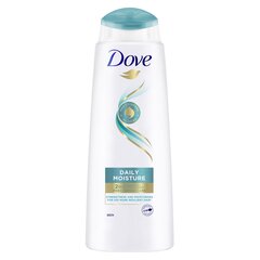 Dove Daily Moisture 2in1 шампунь 400 мл, 6 упаковочных комплектов цена и информация | Шампуни | 220.lv