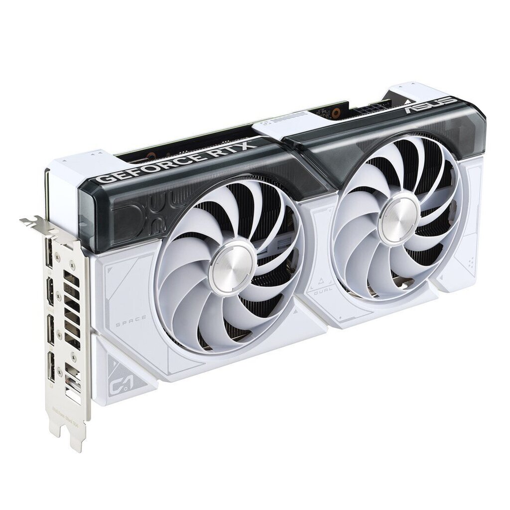 Asus Dual GeForce RTX 4070 White OC Edition 12GB GDDR6X DUAL-RTX4070-O12G-WHITE cena un informācija | Videokartes (GPU) | 220.lv