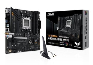 Asus TUF Gaming A620M-Plus WiFi cena un informācija | Mātesplates | 220.lv