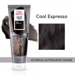 Tonējoša matu maska Wella Professionals Color Fresh Mask, Cool Espresso, 150ml cena un informācija | Matu uzlabošanai | 220.lv