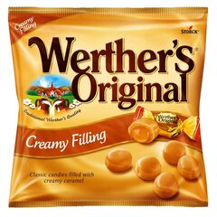 Konfektes Werther's Creamy Failing 80 g. 18 vienības. iepakojumā cena un informācija | Saldumi | 220.lv