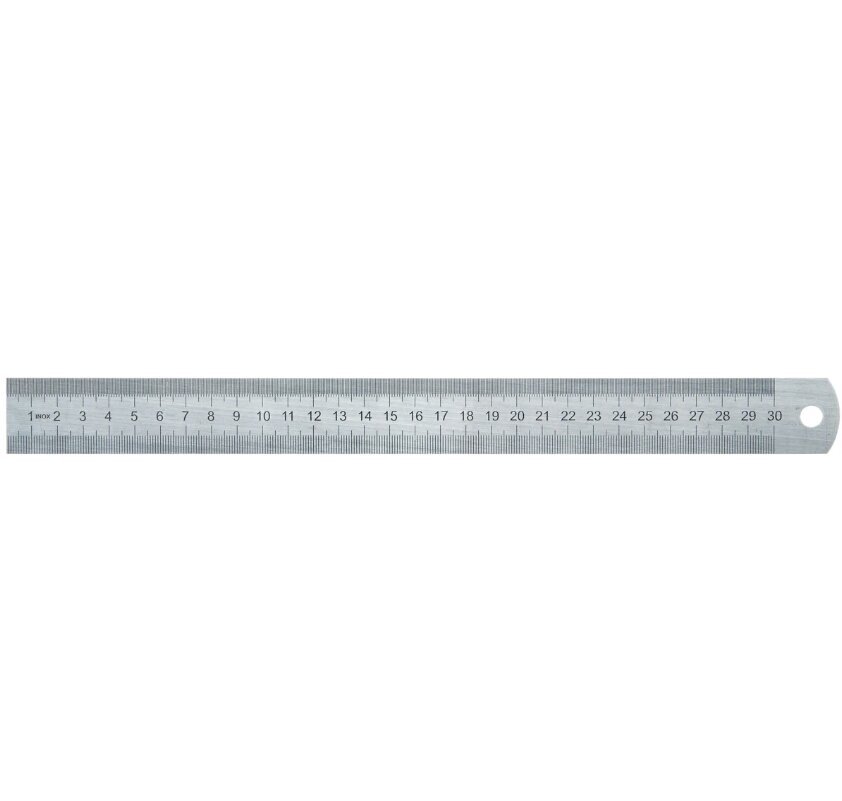 Lineāls 500x18x0,5mm nerūsējošais šaurs tips 497 цена и информация | Rokas instrumenti | 220.lv