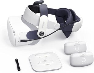 Bobovr M2 Pro Elite Strap + Extra Battery + Charging Station for Oculus (Meta) Quest 2 цена и информация | Аксессуары для компьютерных игр | 220.lv