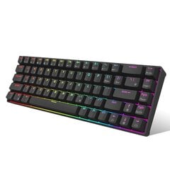 Royal Kludge RK G68 Red Switches cena un informācija | Klaviatūras | 220.lv