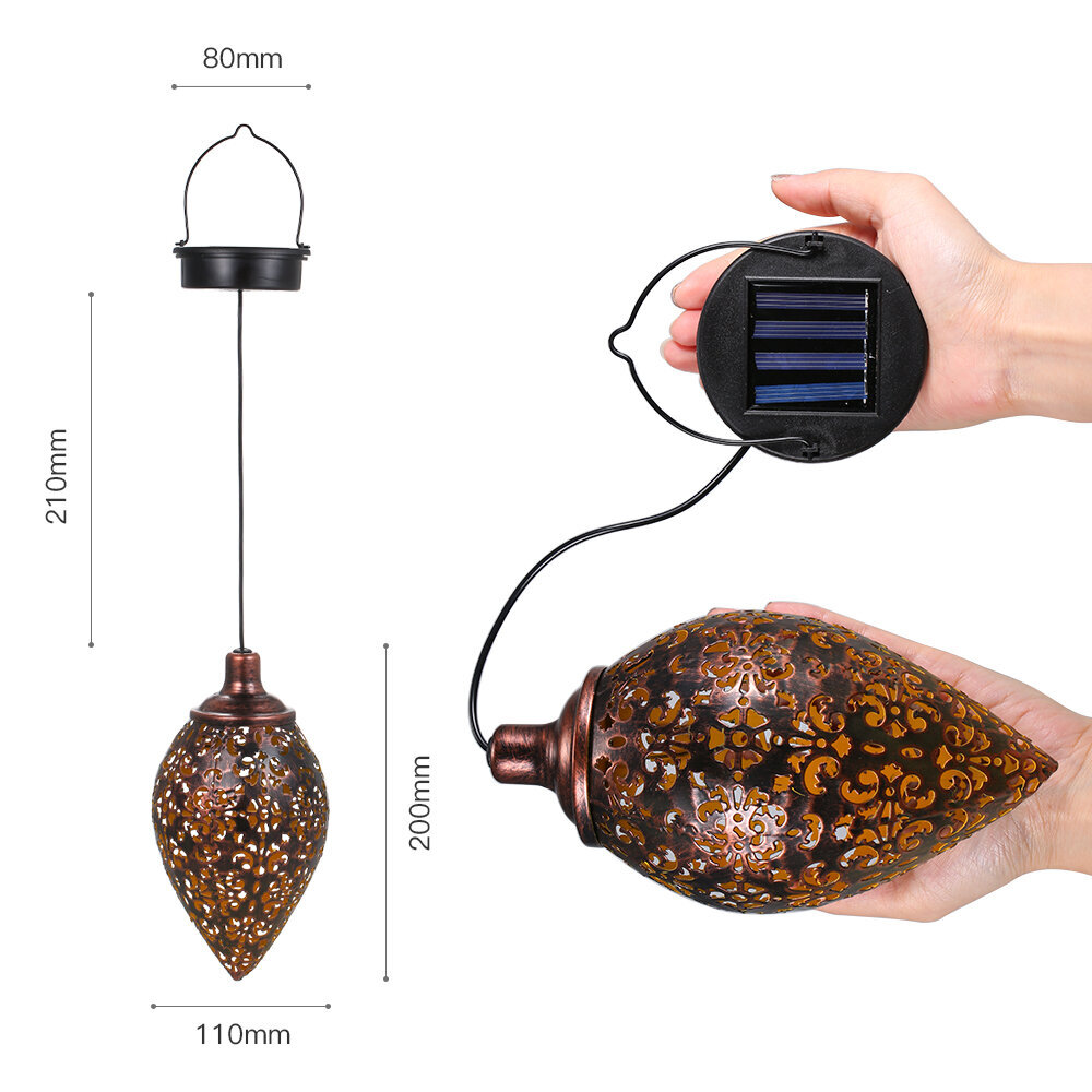 Lampa ar saules elementu cena un informācija | Āra apgaismojums | 220.lv