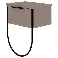 Ночной столик Selsey Norre, коричневый цена и информация | Прикроватные тумбочки | 220.lv