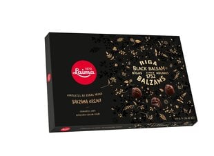 Laima Rigas Black Balz tumšās šokolādes asorti 420g, 3 iepakojuma komplekts cena un informācija | Saldumi | 220.lv