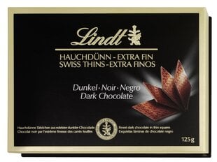 Lindt melnā šokolāde, 125 g, 9 iepakojuma komplekts cena un informācija | Saldumi | 220.lv