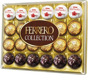 Ferrero konfektes, 269g, 4 iepakojuma komplekts cena un informācija | Saldumi | 220.lv