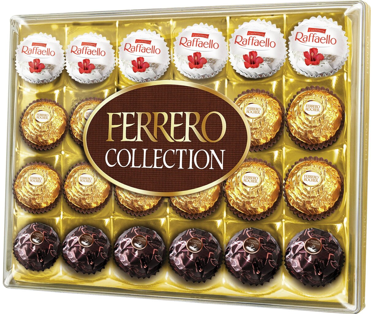 Ferrero konfektes, 269g, 4 iepakojuma komplekts цена и информация | Saldumi | 220.lv