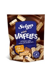 Selga Mini Waffles Chocolate Flavor, 250g, 5 пакетов цена и информация | Конфетки | 220.lv