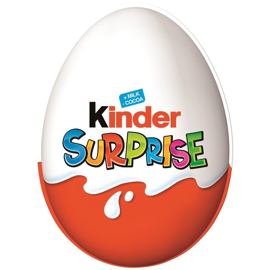 Kinder Suprise šokolādes ola, 20 g, 72 iepakojuma komplekts cena un informācija | Saldumi | 220.lv