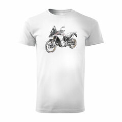 BMW F850 vīriešu motocikla t-krekls ar motociklu 1654-7 cena un informācija | Vīriešu T-krekli | 220.lv