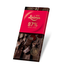 Laima šokolāde, 87%, 100G, 13 iepakojuma komplekts cena un informācija | Saldumi | 220.lv