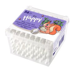 Bella Happy Wool Sticks для детей, 56 шт., 6 упаковочных наборов цена и информация | Ватные изделия и влажные салфетки | 220.lv