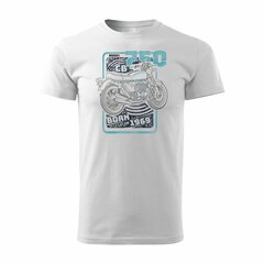 Honda CB 750 vīriešu motocikla t-krekls ar motociklu 813-7 cena un informācija | Vīriešu T-krekli | 220.lv
