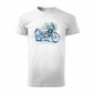 HONDA AFRICA TWIN vīriešu motocikla t-krekls ar motociklu 1640-7 cena un informācija | Vīriešu T-krekli | 220.lv