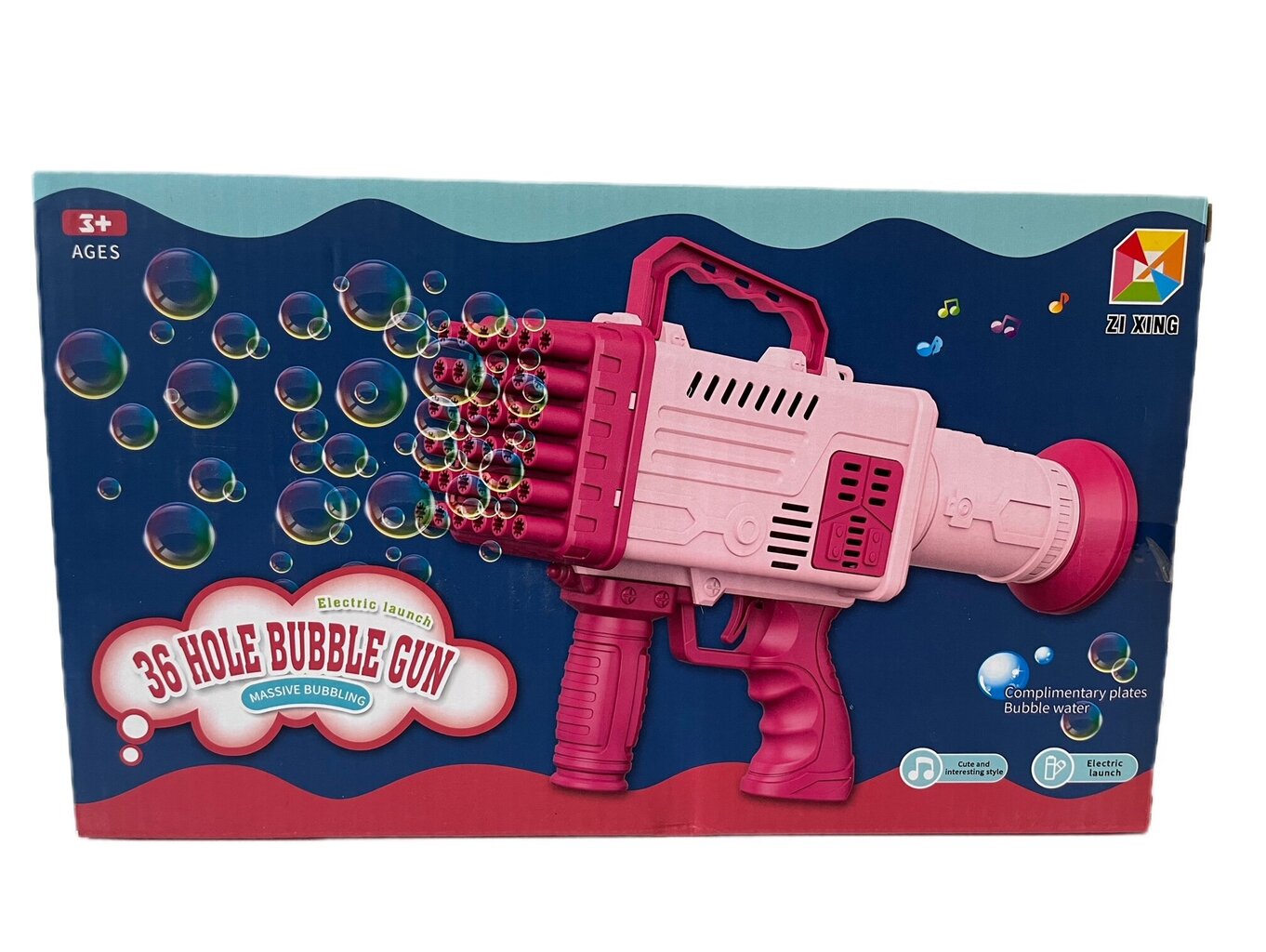 Ziepju burbuļšautene, violeta цена и информация | Ūdens, smilšu un pludmales rotaļlietas | 220.lv