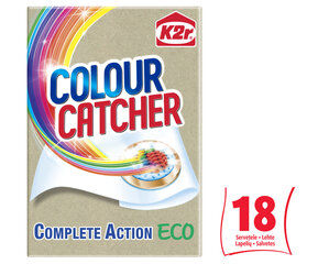 K2R Color Catcher Eco Plays Sheets 18pcs, 6 набор упаковки цена и информация | Средства для стирки | 220.lv