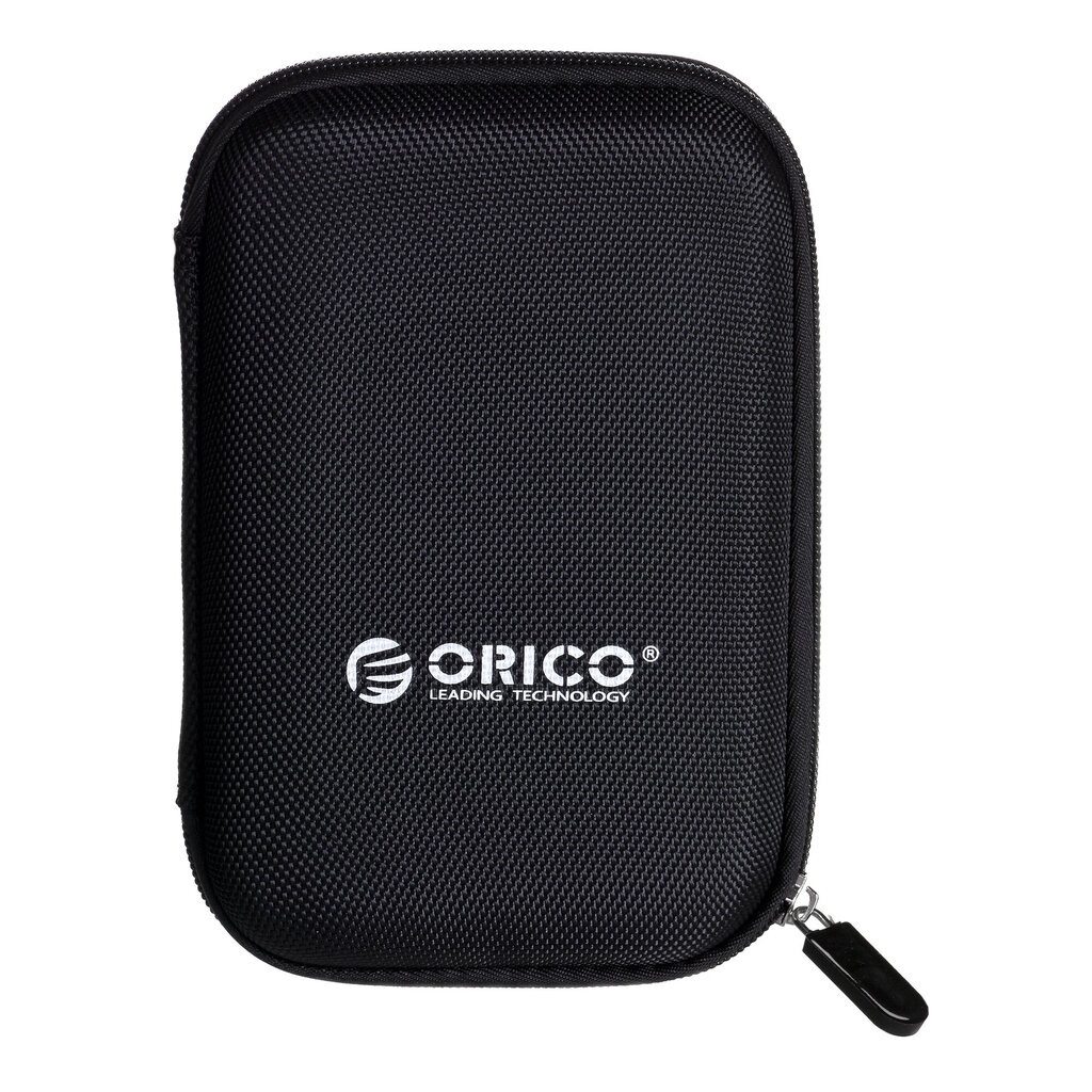 ORICO PORTABLE HDD PROTECTION BAG 2,5', BLACK cena un informācija | Cieto disku somas un apvalki | 220.lv