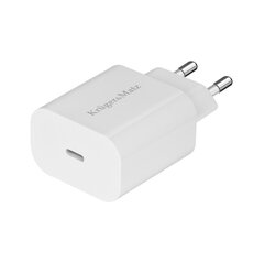 Kruger&amp;Matz 1xUSB-C strāvas padeve 3.0 18W цена и информация | Зарядные устройства для телефонов | 220.lv