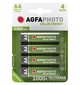 Uzlādējamās baterijas AgfaPhoto AA 2300mAh, 4 gab. cena un informācija | Baterijas | 220.lv