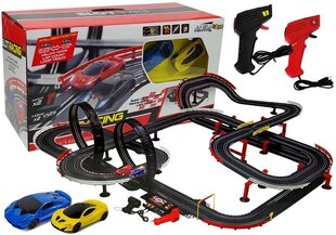 Sacīkšu trase ar automašīnām Lean Toys Slot-Car цена и информация | Игрушки для мальчиков | 220.lv