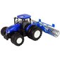 Attālināti vadāms traktors Lean Toys, zils cena un informācija | Rotaļlietas zēniem | 220.lv