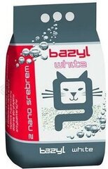 Бентонитовый наполнитель для кошачьего туалета Bazyl Ag+ White Natural, 10л цена и информация | Наполнители для кошачьих туалетов | 220.lv