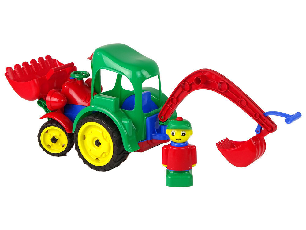 Traktors - ekskavators Hemar 872573 cena un informācija | Rotaļlietas zēniem | 220.lv