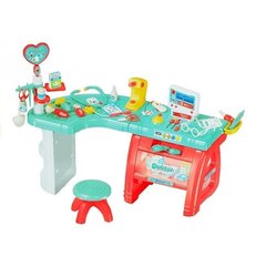 Ārsta rotaļu komplekts ar galdu Lean Toys cena un informācija | Rotaļlietas meitenēm | 220.lv